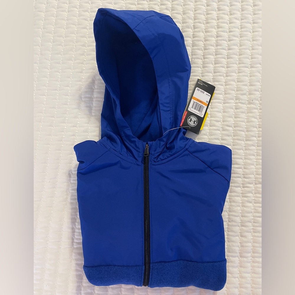 Under Armour Boys' ColdGear Infrared Full Zip Hoodie $55
